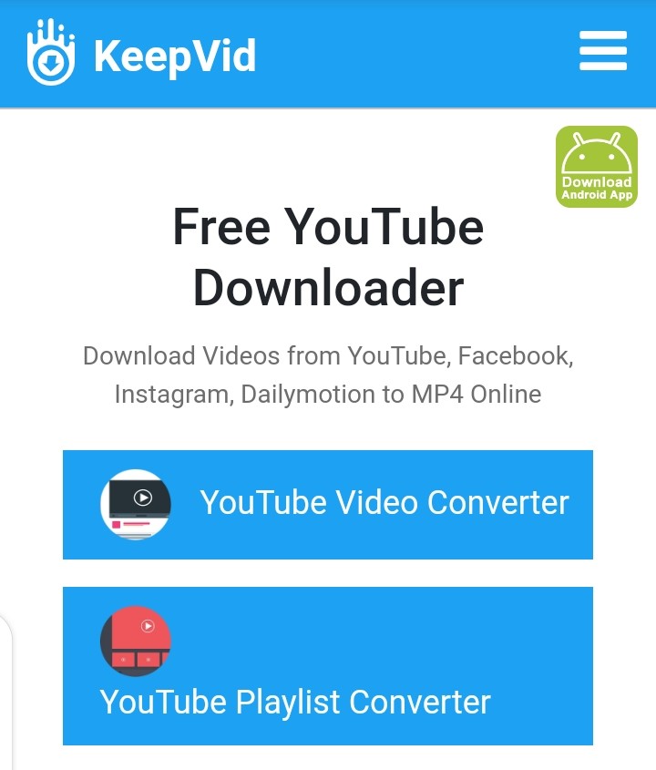 download from youtube keepvid free