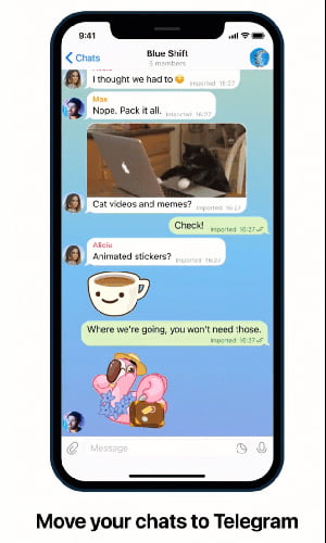 Telegram just made it easy to import WhatsApp chats