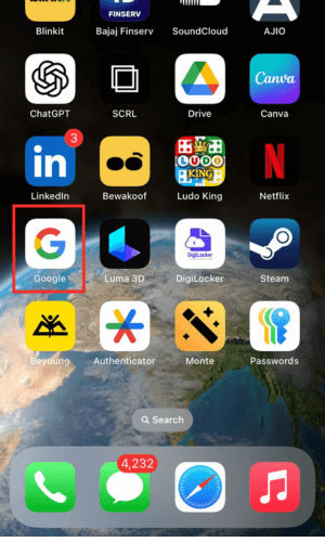 What Is Google AI Mode? How To Enable On Mobile & Desktop? 4 Open Google App on your smartphone