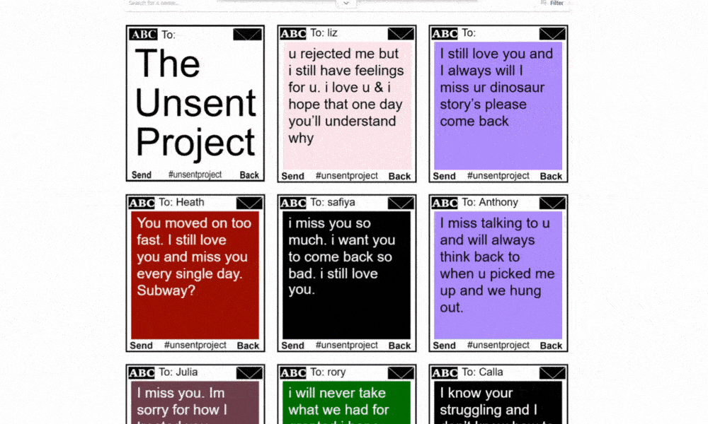 Are The Unsent Project Messages Real or Fake? (2025 Guide) 1 Unsent messages on the unsent project website