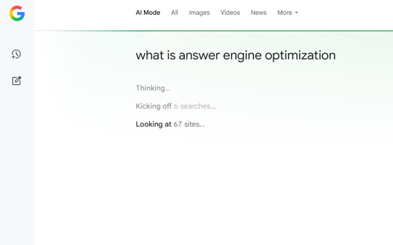 What Is Google AI Mode? How To Enable On Mobile & Desktop? 1 What is answer engine optimization